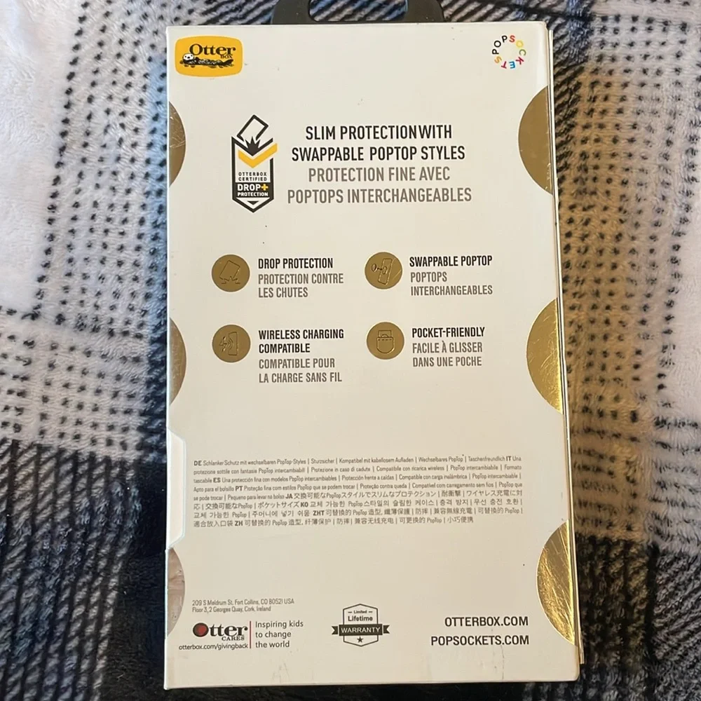 Blue Otterbox Popsockets IPhone Xs‎ max